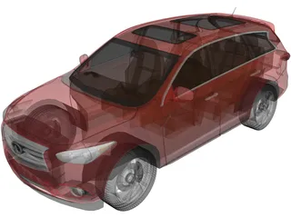 Infiniti JX35 (2013) 3D Model