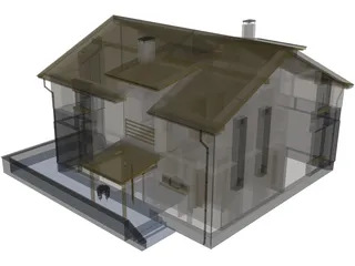 House Private 3D Model