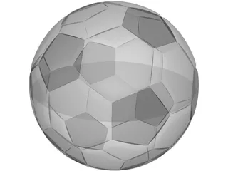 Football 3D Model