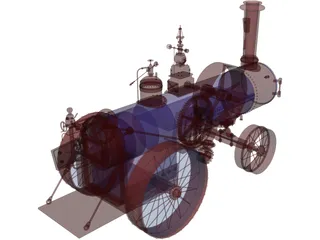 Tractor 3D Model