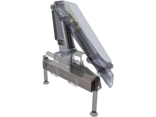 Palfinger Crane PK33002 3D Model