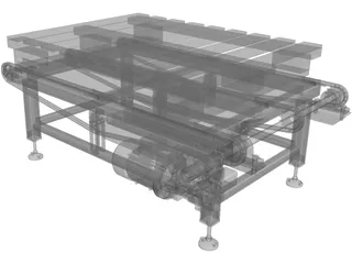 Pallet Dispenser 3D Model