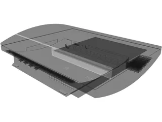 Sony Playstation 3 3D Model