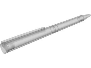 Slim Line Pen 3D Model