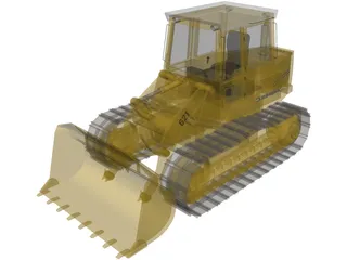 Liebherr Laderaupe 3D Model