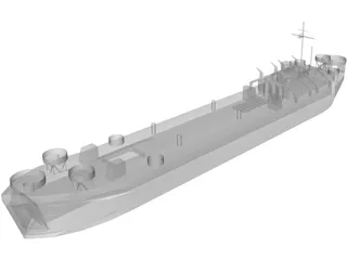 LST 511 Class 3D Model