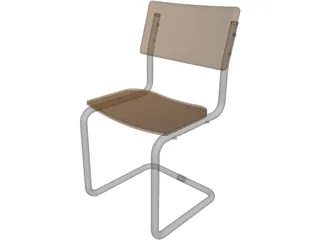 Chair Cantilever 3D Model