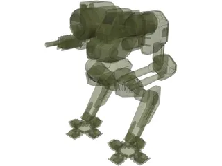 Chimera Battletech 3D Model