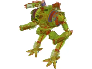 BloodAsp Battletech 3D Model