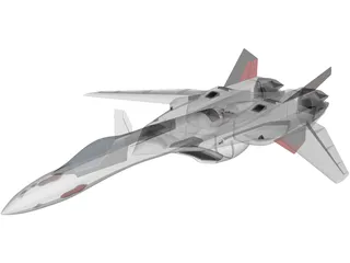 YF-19 Excalibur 3D Model