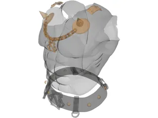 Breat Plate 3D Model