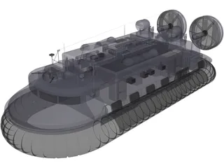 Hovercraft 3D Model