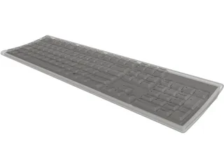 Computer Keyboard 3D Model