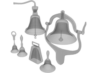 Bell Set 3D Model