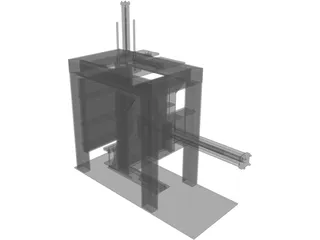 Mold Press 3D Model