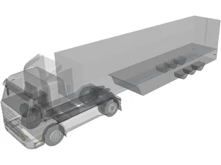 Scania 143 3D Model