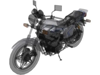 Honda CBR750 3D Model