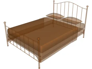 Bed Iron 3D Model