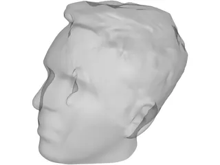 Head Male 3D Model