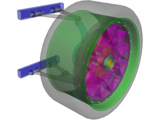 Wheel 3D Model