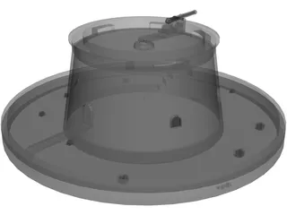 Martello Tower 3D Model