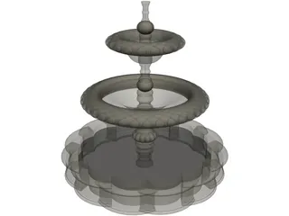 Fountain  3D Model