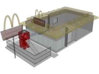 McDonalds 3D Model