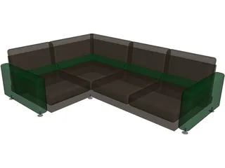 Couch 3D Model