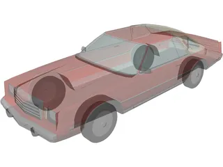 Dodge Mirada (1980) 3D Model