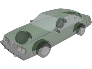 Pontiac 6000 (1984) 3D Model