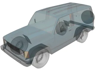 Isuzu Trooper (1986) 3D Model