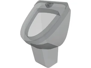 Suspended Urinal 3D Model