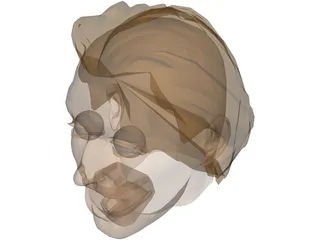 Head Male 3D Model