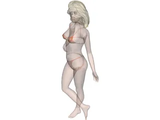 Lady 3D Model