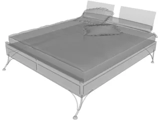 Bed 3D Model