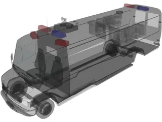 SWAT Truck 3D Model