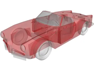 Alfa Romeo Guilietta Spider 3D Model