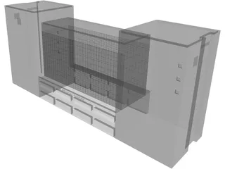 VA Medical Center 3D Model