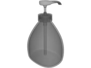 Liquid Soap Dispenser 3D Model