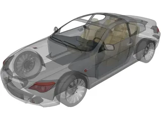 BMW 6-series Coupe 3D Model