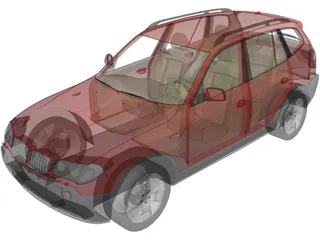 BMW X3 3D Model