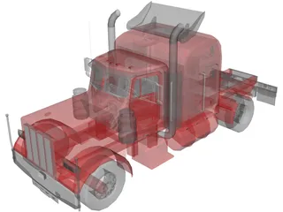 Peterbilt 379 3D Model