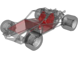 Dune Buggy 3D Model