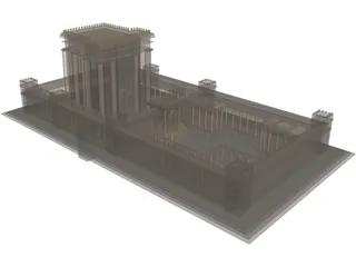 Second Temple 3D Model