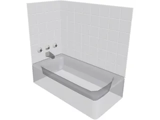 Bath Tub 3D Model