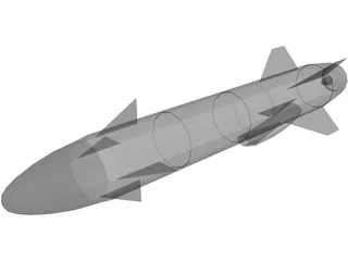 Missile Penguin Anti-Ship 3D Model