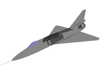 F-102  3D Model