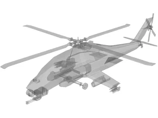 Westland Wasp 3D Model