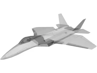 Sukhoi Su-60 Stealth 3D Model