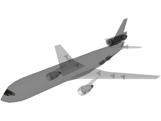 KC-10 Extender 3D Model